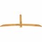 Ekena Millwork Bellingham Rough Sawn Timber Gable Bracket, Western Red Cedar, 84"W x 35"H x 2"D x 4"F, 10/12 Pitch GBW084X35X0204BEL00RWR - alternate 5